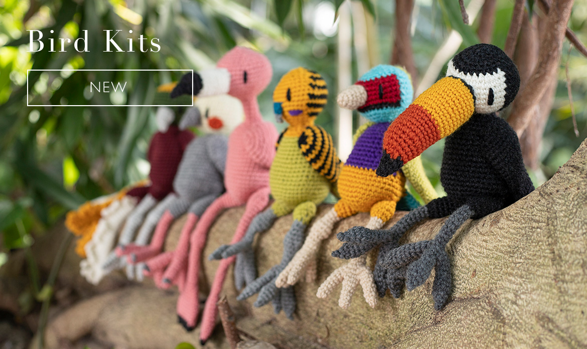 Birds crochet patterns new wool toft